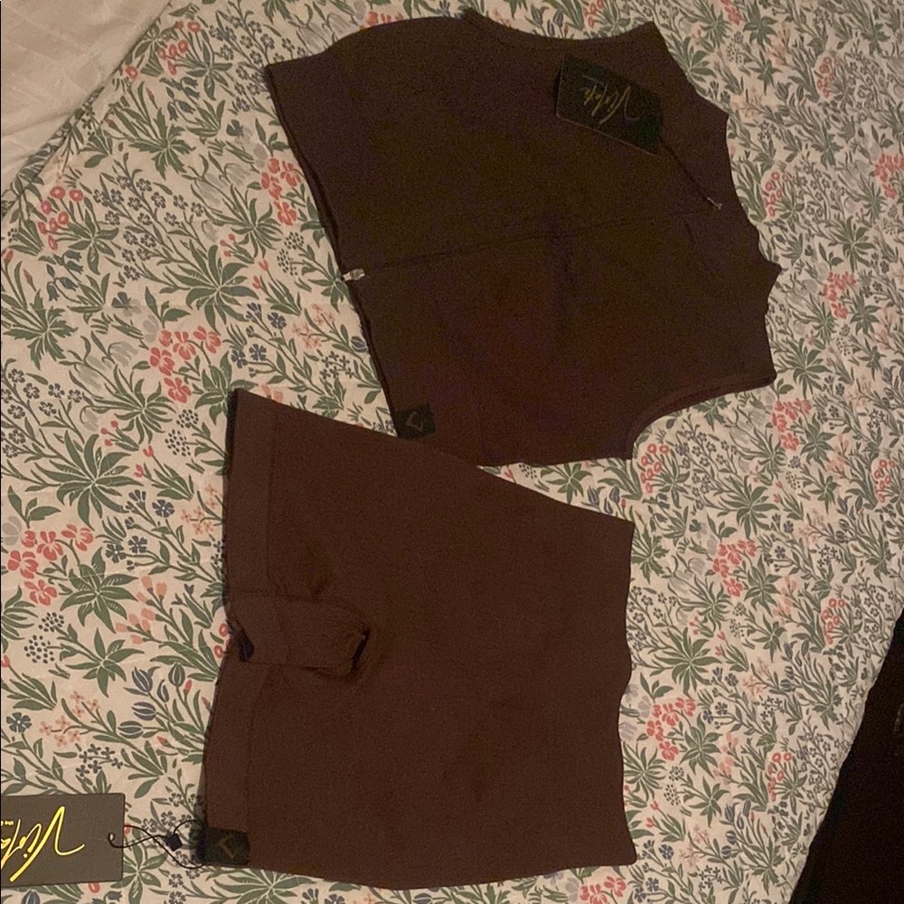 Brown Women's Bike Shorts